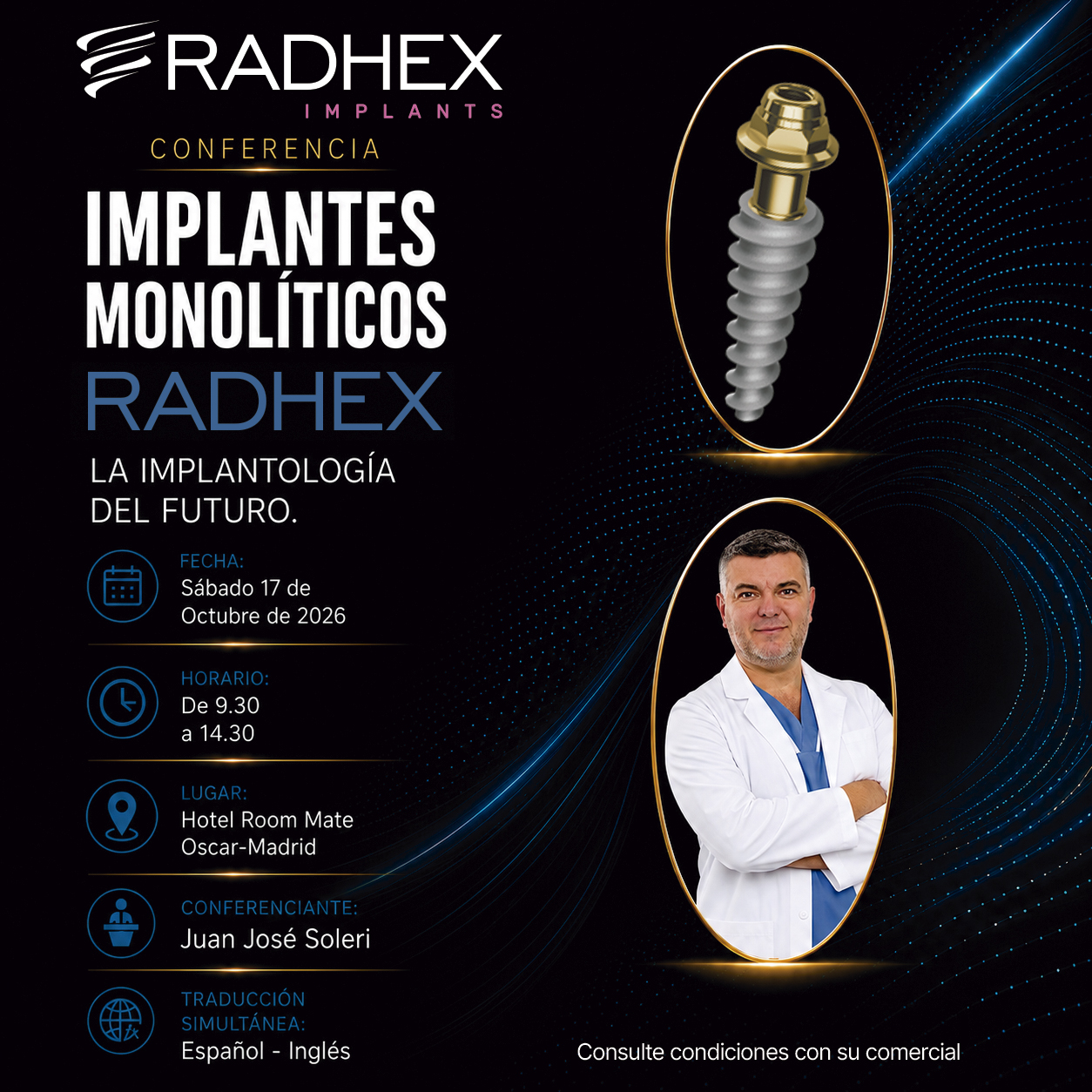 Implantes Monolíticos Radhex, la Implantología del Futuro